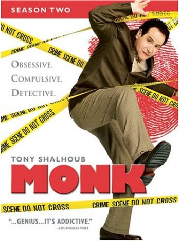 MONK SEASON 2 นักสืบจิตป่วน DVD MASTER 4 แผ่นจบ บรรยายไทย